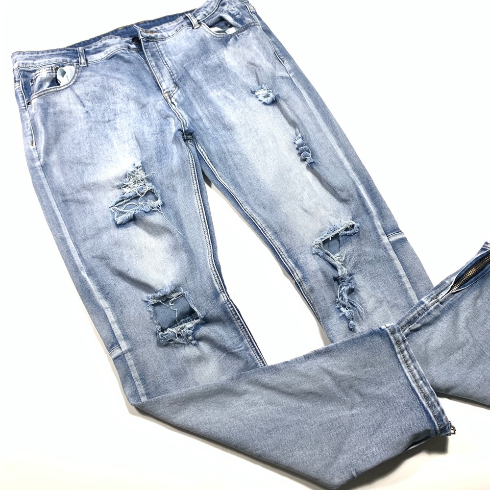 Blue Skinny Jeans Size 42